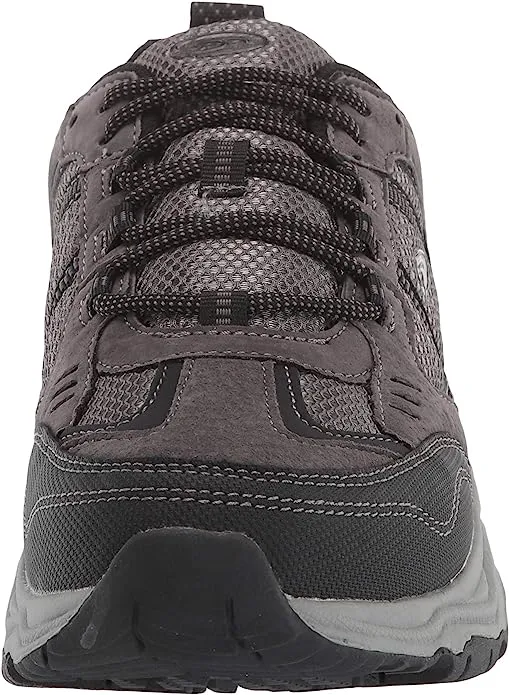 Dr Scholl's Maximum Grey Suede Breathable Lace Up Low Top Rounded Toe Sneakers